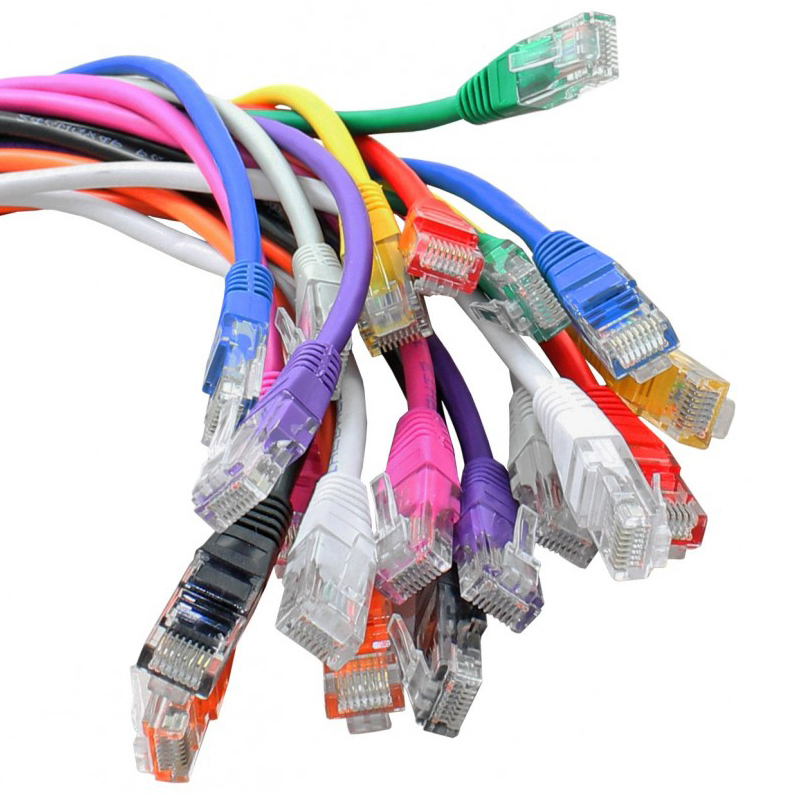 Cat6 UTP RJ45 Booted PVC Patch Cord