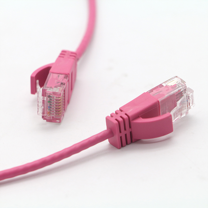 Cat5e UTP Slim Boot Type PVC Patch Cord