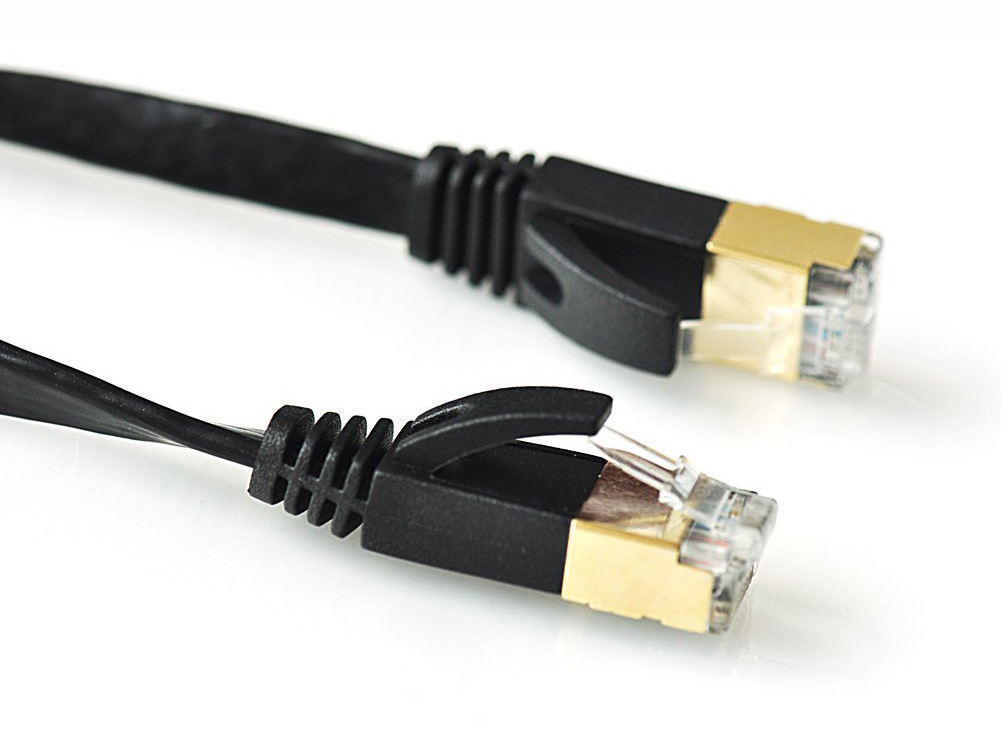 Cat6 FTP Flat Booted PVC Patch Cord