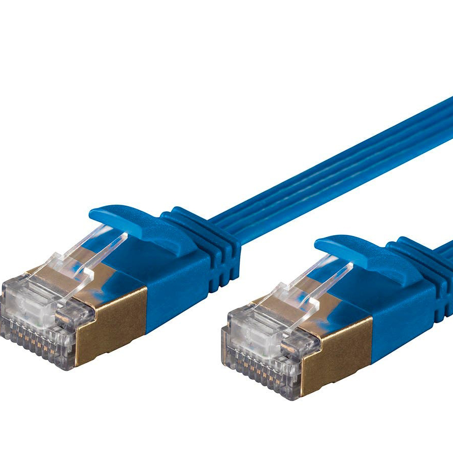 Cat6A SSTP RJ45 Booted PVC Patch Cord